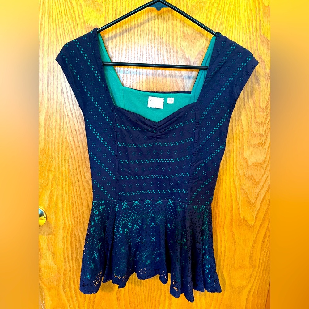 Perplum Anthropologie Lace Top